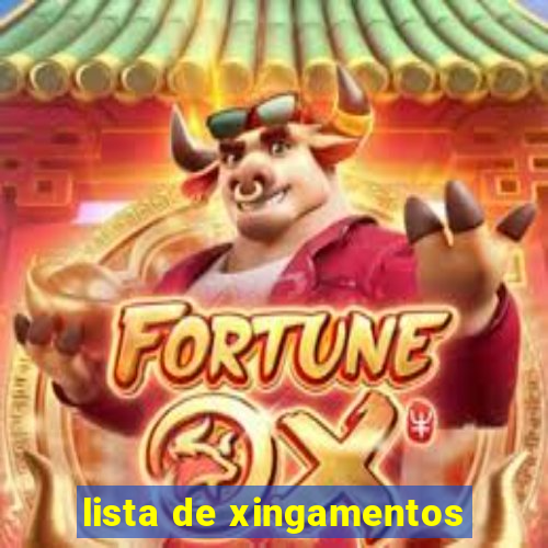 lista de xingamentos